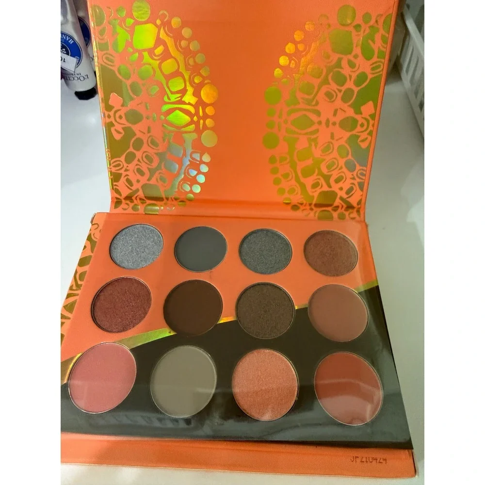 2 x Juvia's Place The Nubian 3 Coral Eyeshadow Palette 12 Shades New in Box